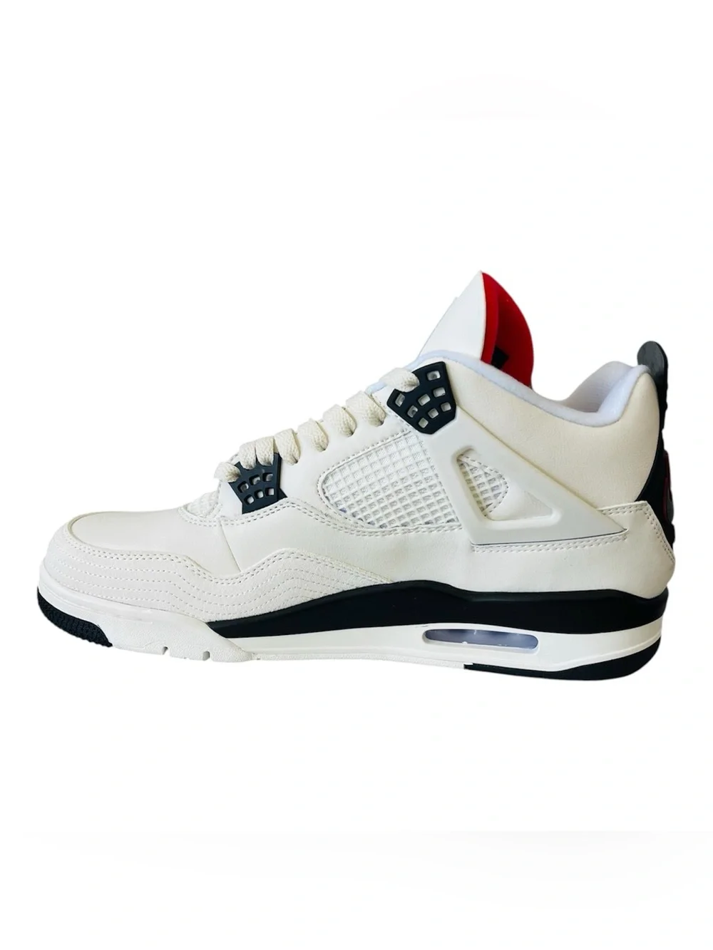 Air Jordan 4 Retro OG FC Off-White Basketball Sneakers MED TOP - Picture 10 of 10
